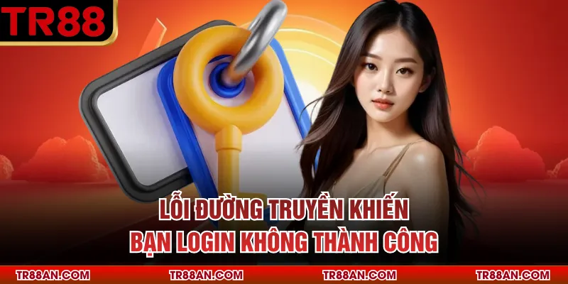 Lỗi đường truyền khiến bạn login không thành công