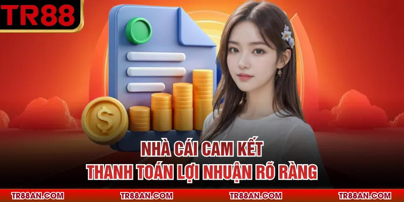 Nhà cái cam kết thanh toán lợi nhuận rõ ràng